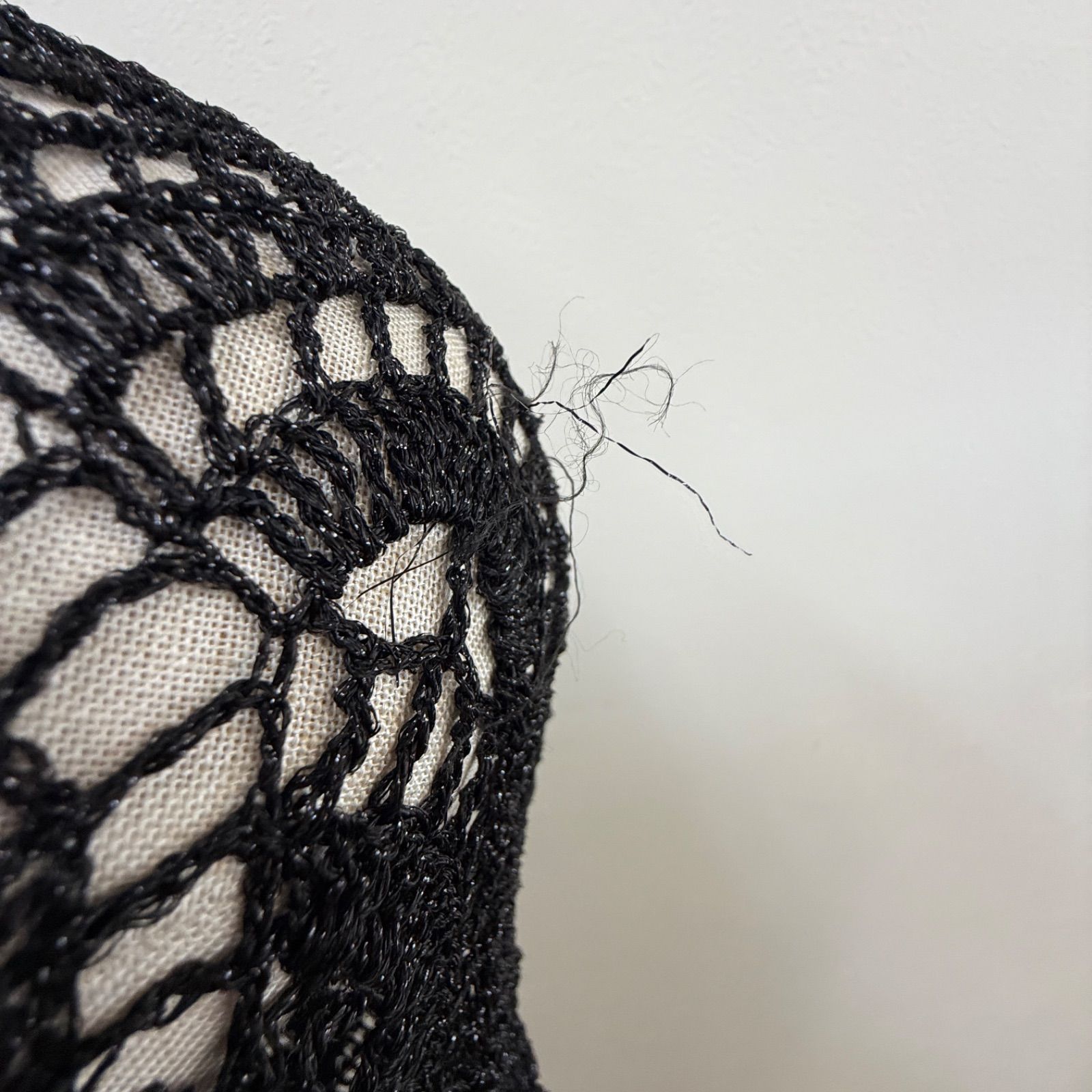 フラメンコ シージョ 黒 ブラック フリンジ ショール - メルカリ