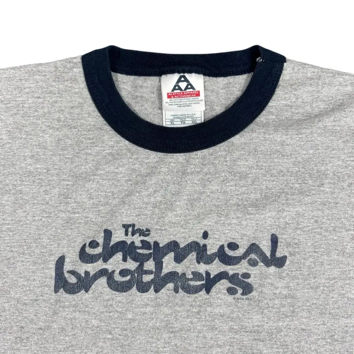 ザ・ケミカル・ブラザーズ　2003年ビンテージ　リンガーT ヴィンテージ 2003 ザ・ケミカル・ブラザーズ リンガー Tシャツ - メルカリ