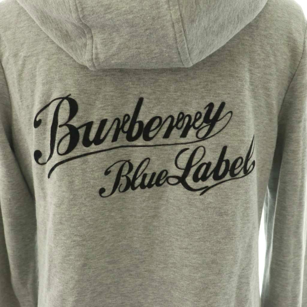 バーバリーブルーレーベル BURBERRY BLUE LABEL ジップアップパーカー