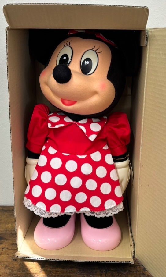 超レア 昭和レトロ ミニー オルゴール人形 Sankyo 日本製 ヴィンテージ