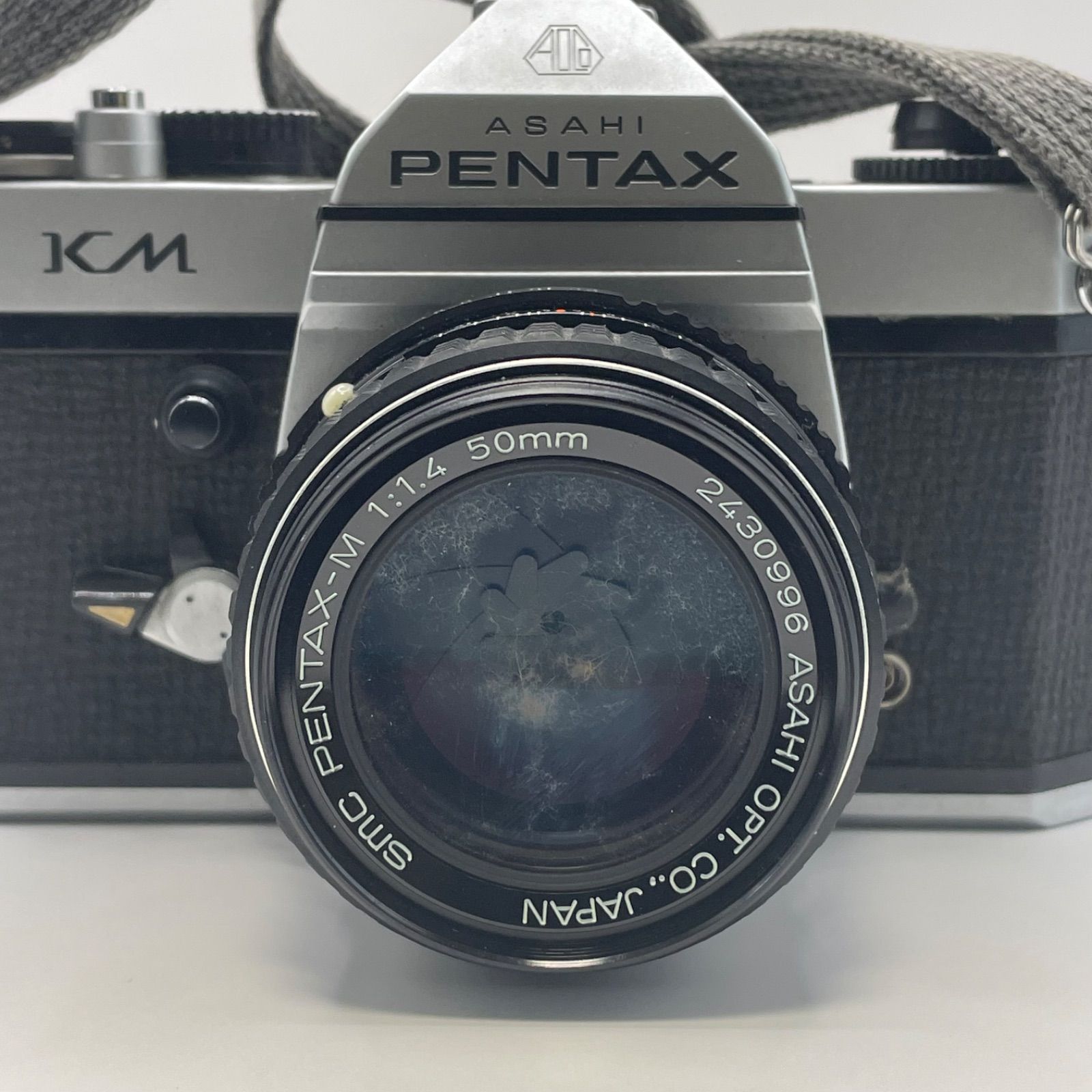 訳あり/希少F1.4】PENTAX KM + SMC PENTAX-M 50mm F1.4 大口径単焦点