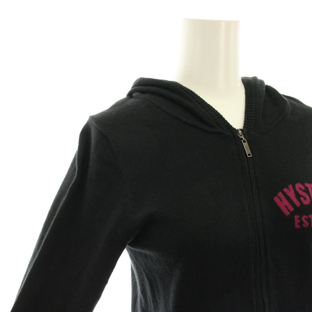 ヒステリックグラマー HYSTERIC GLAMOUR ニットパーカー ジップアップ