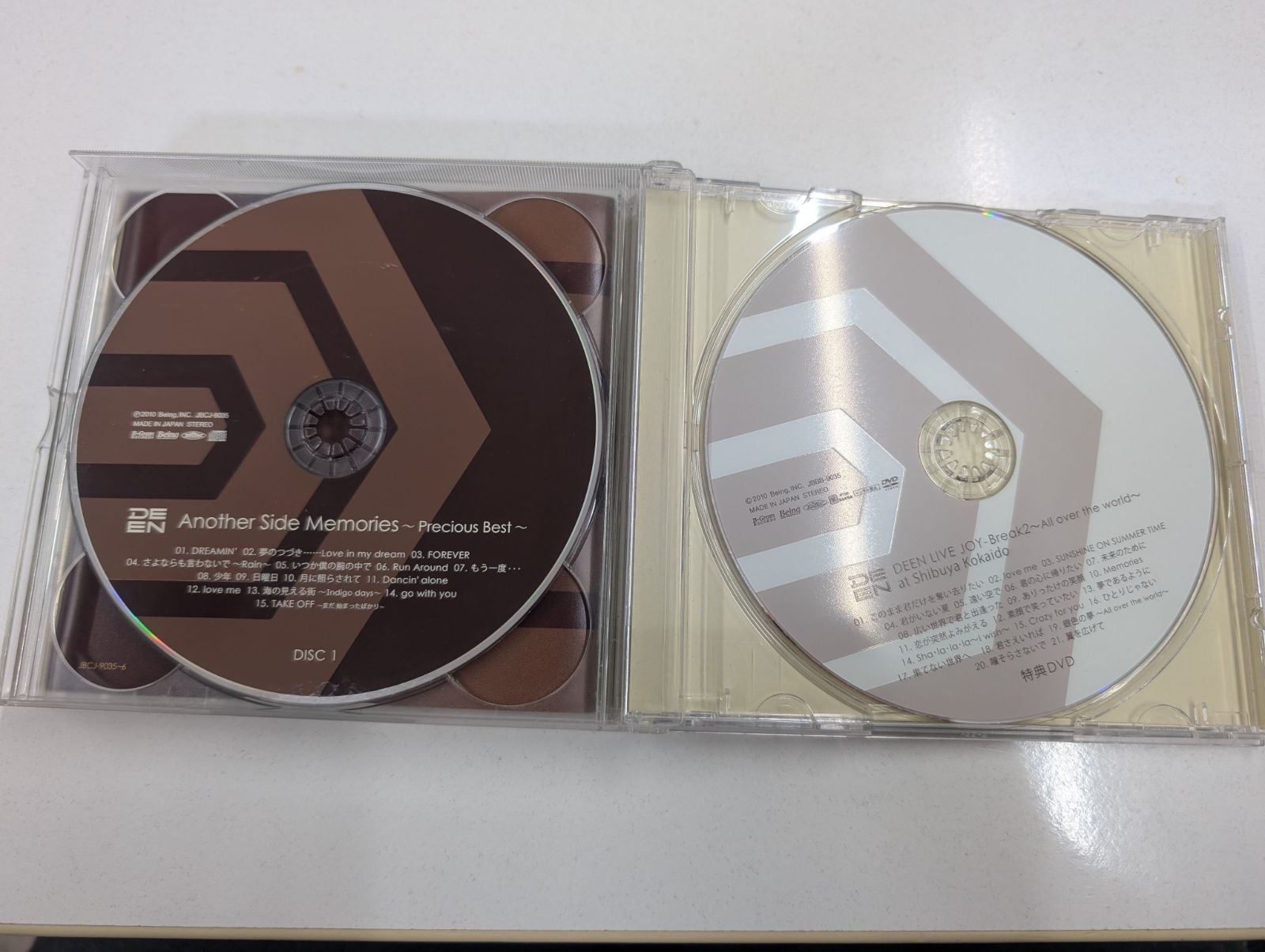 DEEN Another Side Memories ～Precious Best～ 2CD+DVD 管理7M/2026