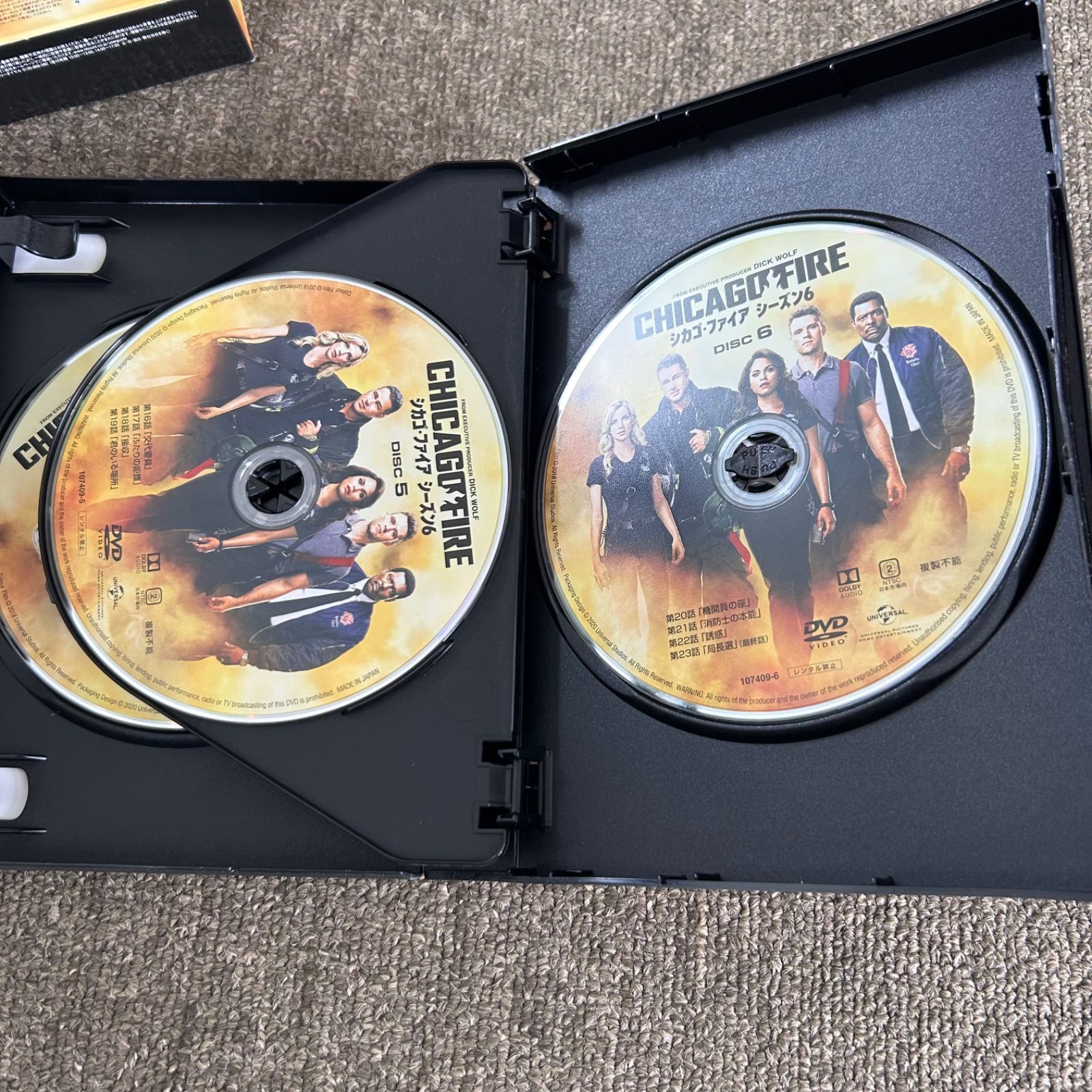 シカゴ・ファイア シーズン6 DVD-BOX〈6枚組〉 - メルカリ