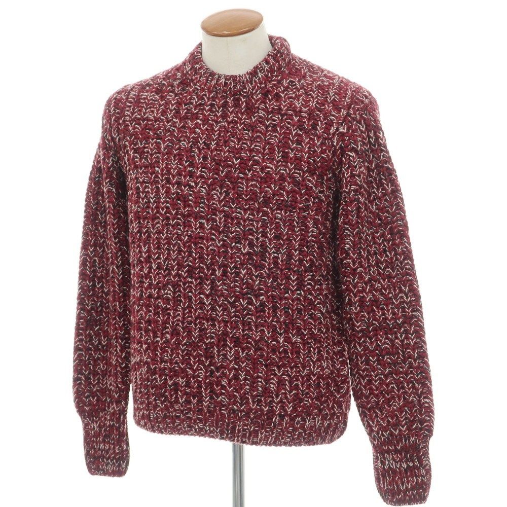 新品】ザノーネ ZANONE ローゲージ アルパカナイロン クルーネック