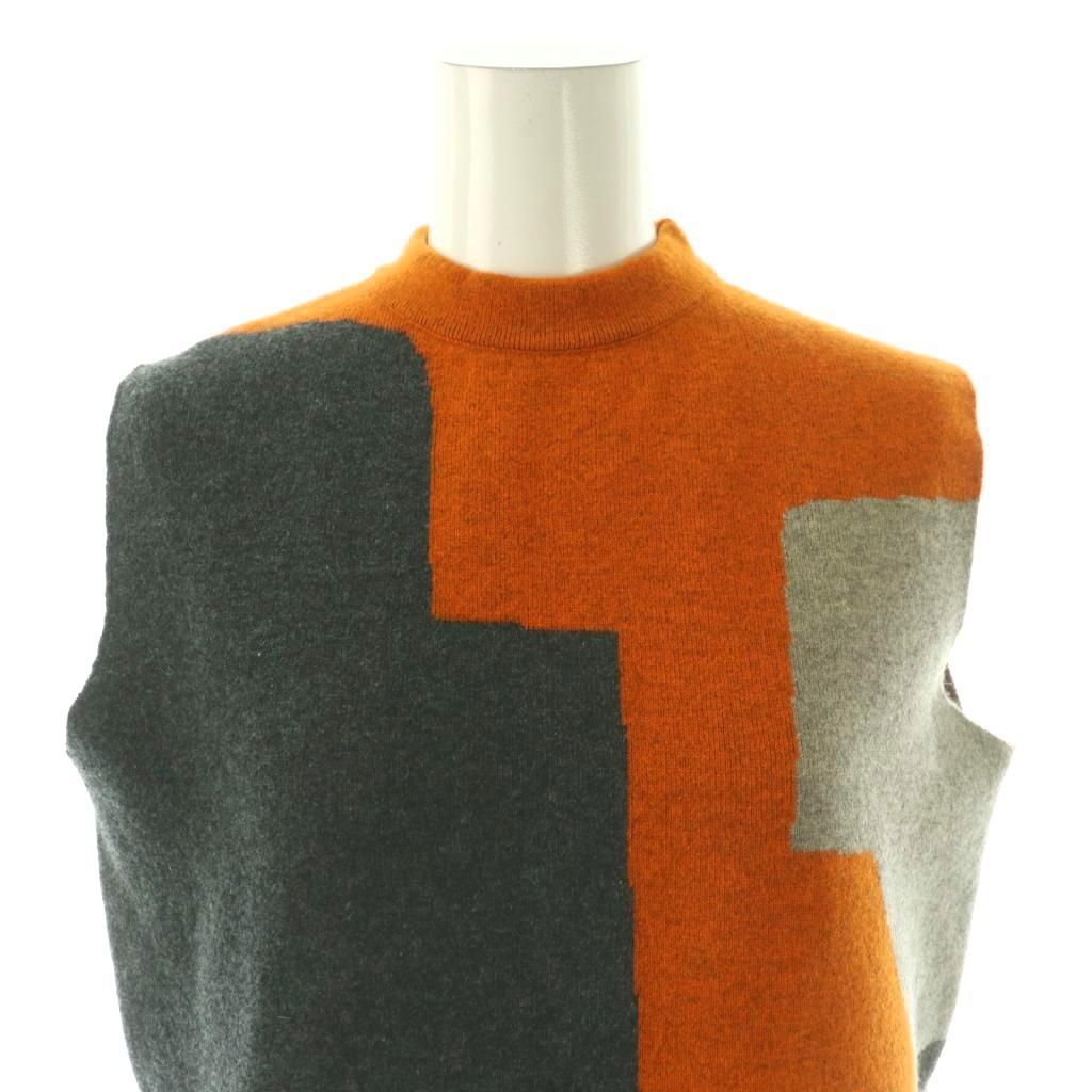 ジルサンダー JIL SANDER ワンピース ミニ ノースリーブ ニット