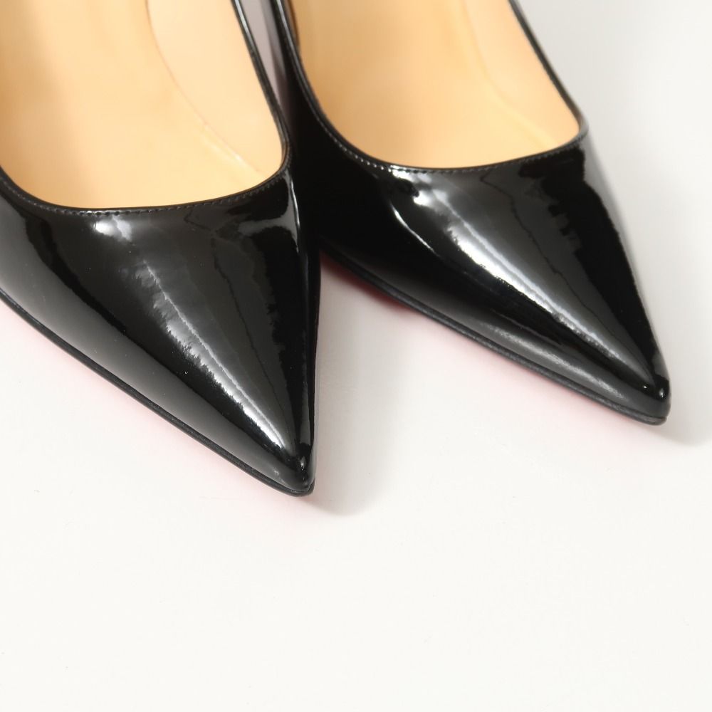 クリスチャンルブタン パテント エナメル パンプス □未使用品□Christian Louboutin クリスチャンルブタン DECOLLETE 554