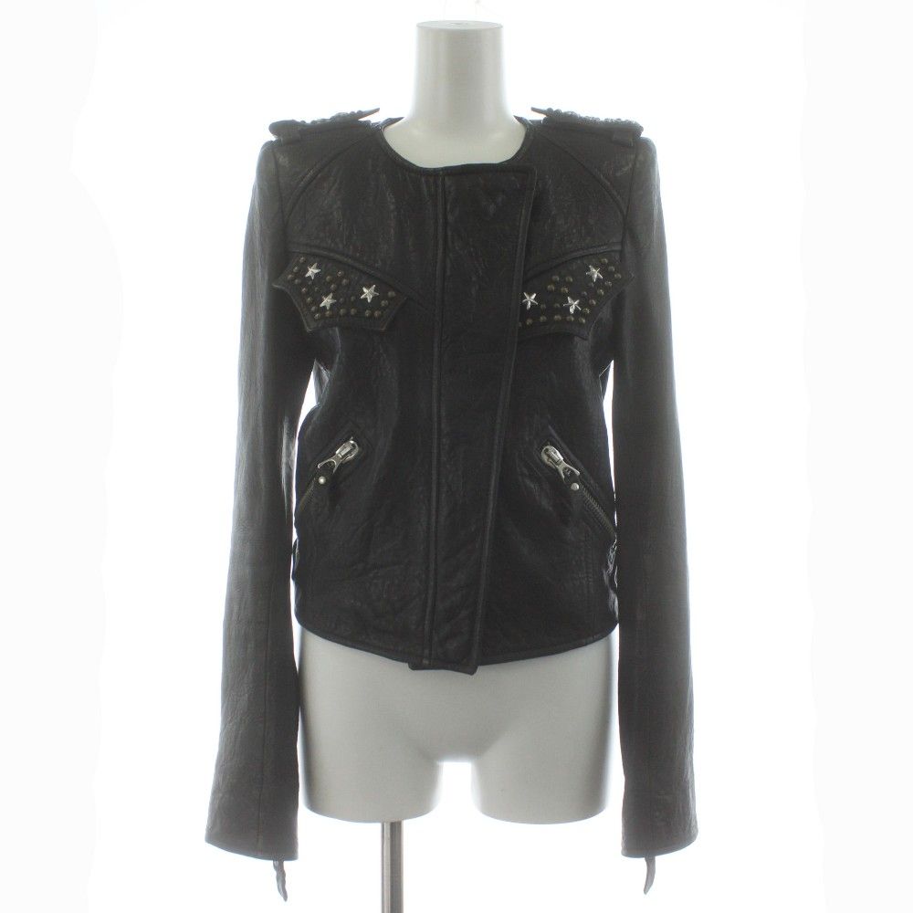 イザベルマラン ISABEL MARANT ライダース レザージャケット ジップ