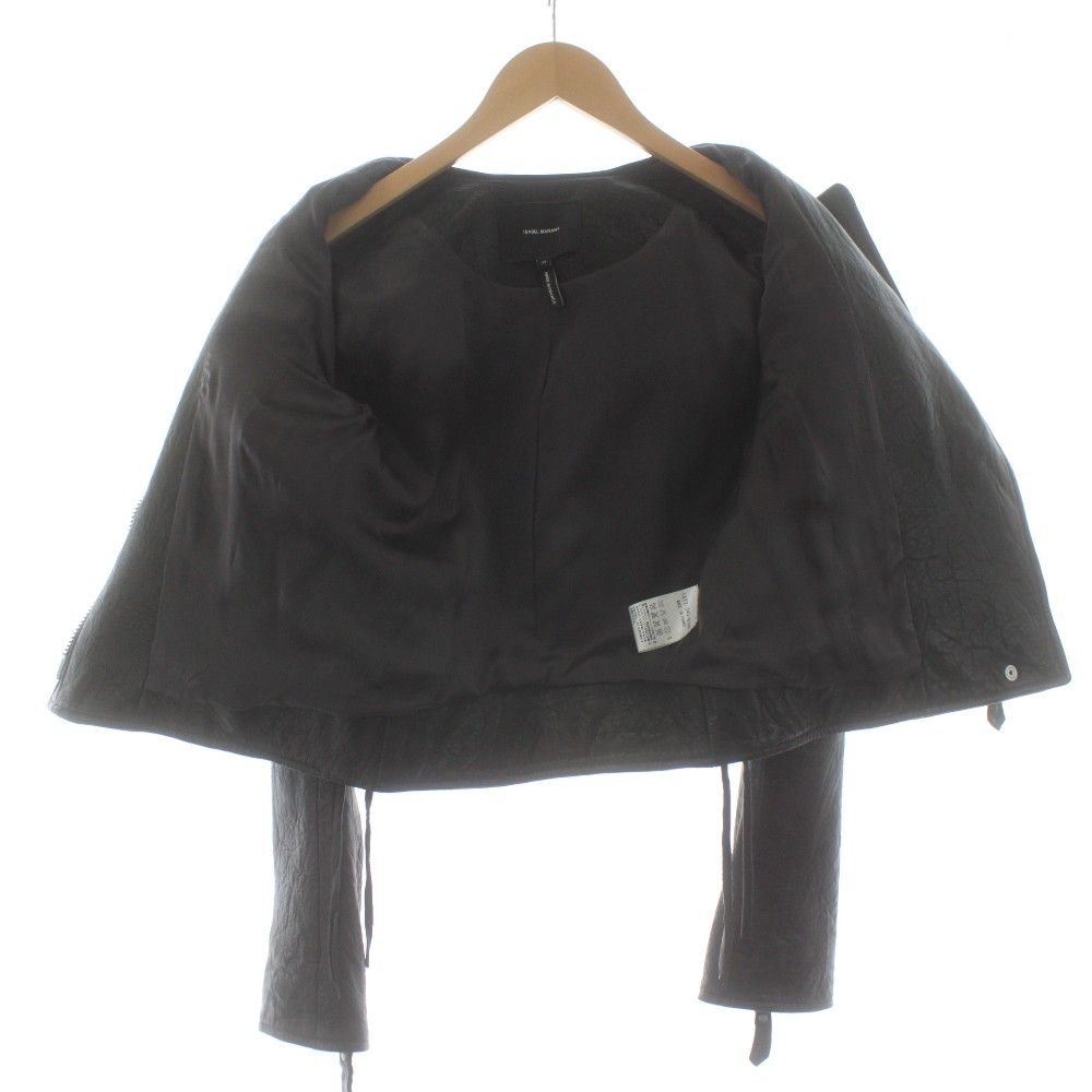 イザベルマラン ISABEL MARANT ライダース レザージャケット ジップ