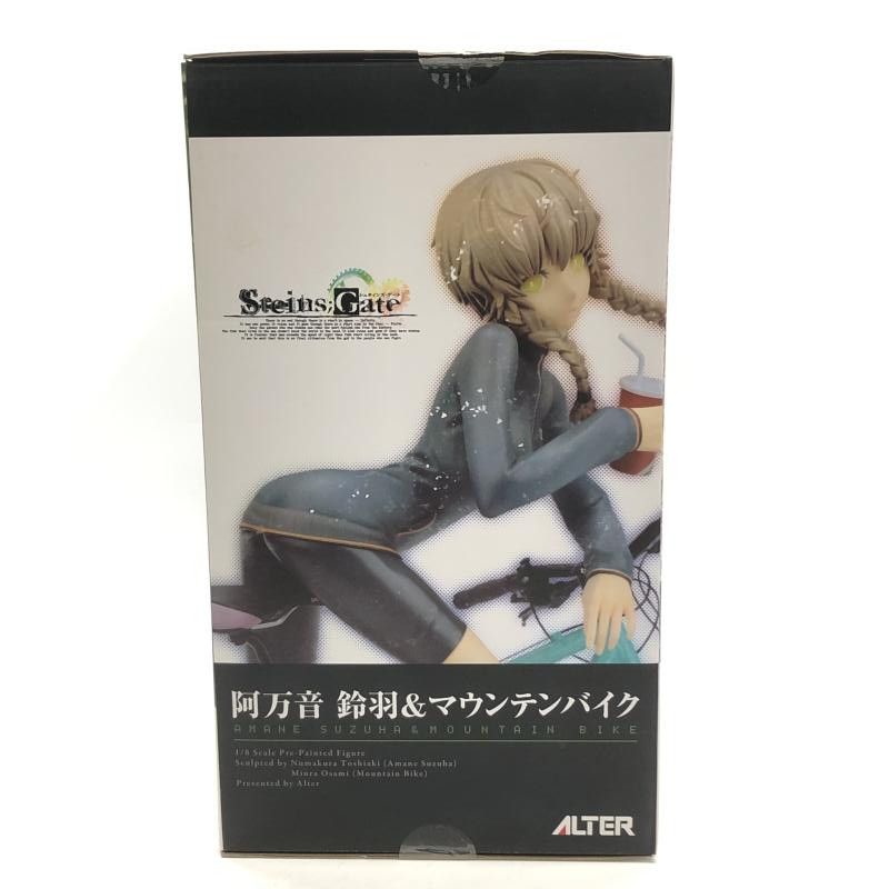 中古】開封)アルター 阿万音鈴羽 & マウンテンバイク 1/8[18