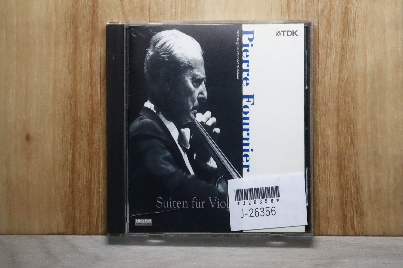 国内盤CD☆ピエール・フルニエ/Pierre Fournier□ J.S.バッハ：無伴奏