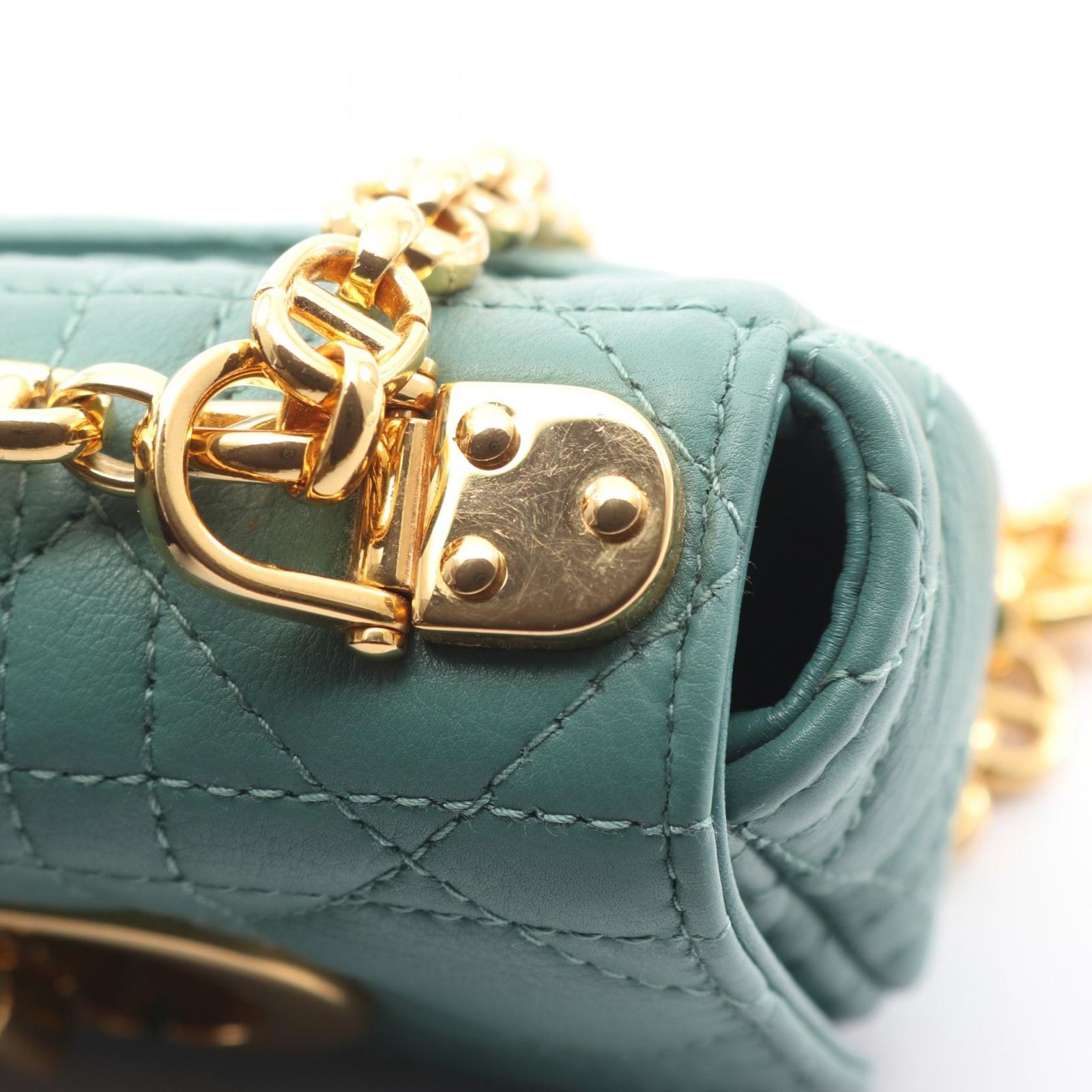 ディオール Dior ショルダーバッグ CARO MICRO カロ マイクロ 