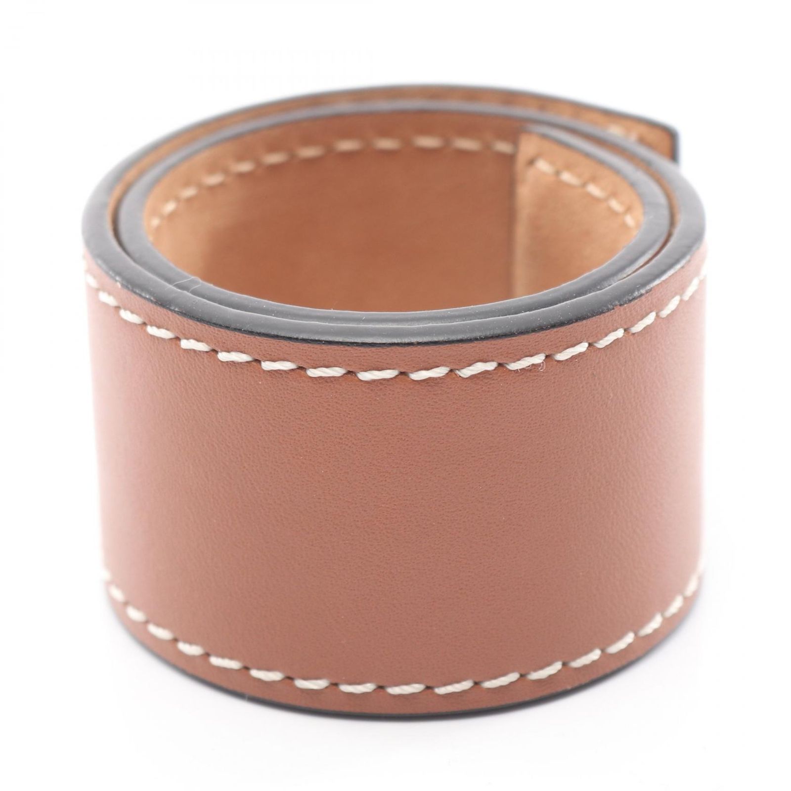 美品✨LOEWE ロエベ スラップブレスレット アナグラム ブラウン 箱付き ロエベ LOEWE ブレスレット アナグラム スラップ スモール ブラウン