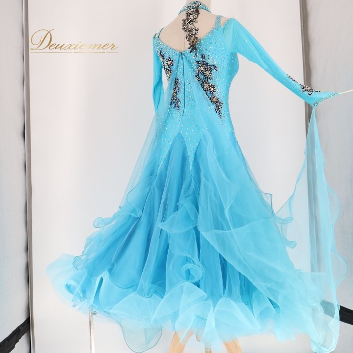 社交ダンス 衣装 スタンダードドレス ワンピース ドレス スタンダード