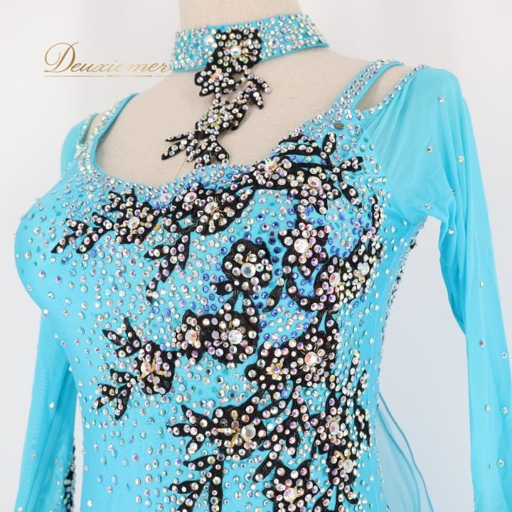 社交ダンス 衣装 スタンダードドレス ワンピース ドレス スタンダード