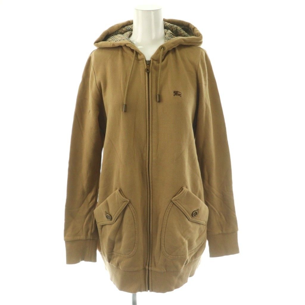 バーバリーブルーレーベル BURBERRY BLUE LABEL ジップアップパーカー