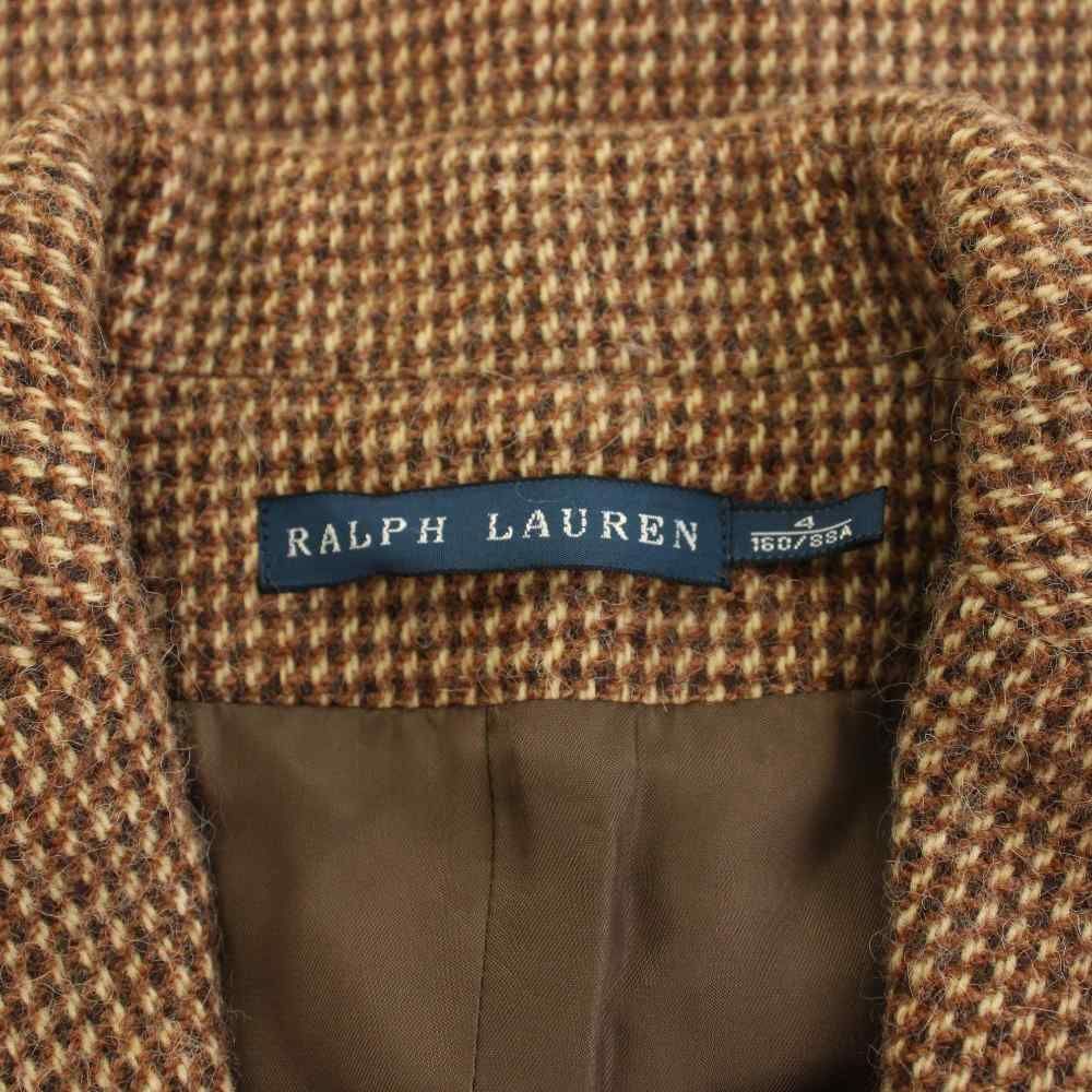 ラルフローレン RALPH LAUREN テーラードジャケット シングル 総柄