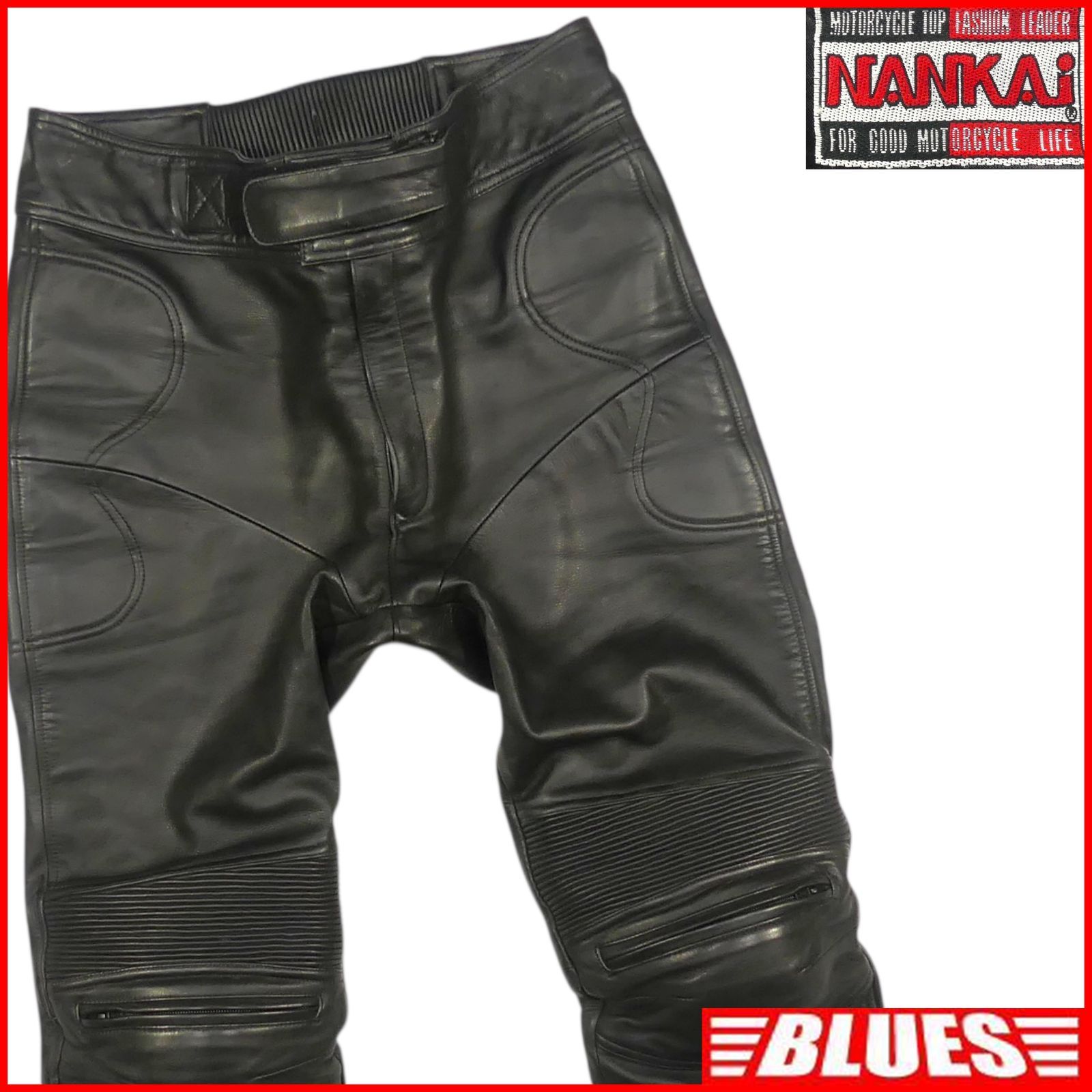 NANKAI ナンカイ ライディングパンツ XL レザーパンツ メンズ LLBB 本