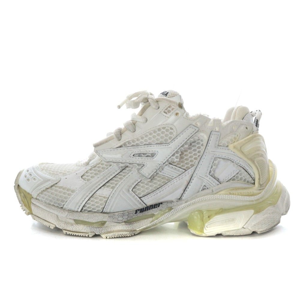 バレンシアガ BALENCIAGA RUNNER USED加工 スニーカー ローカット 37