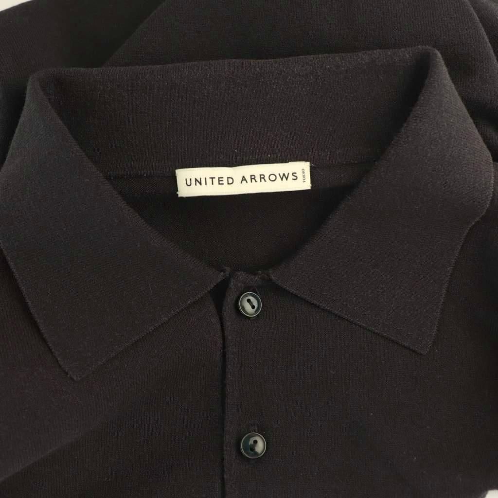 ユナイテッドアローズ UNITED ARROWS ニット ポロシャツ 半袖 M