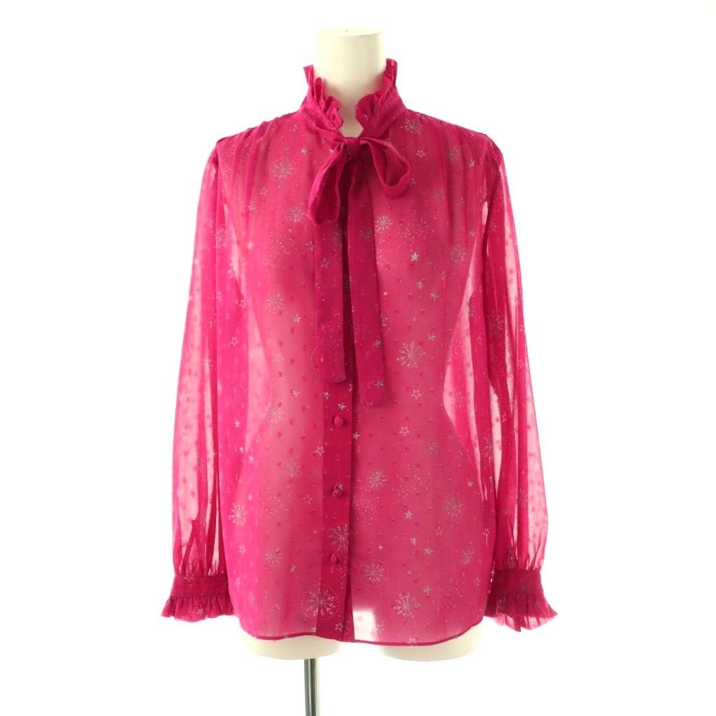 セオリーリュクス theory luxe 24AW Celestial SF Print Iva ブラウス