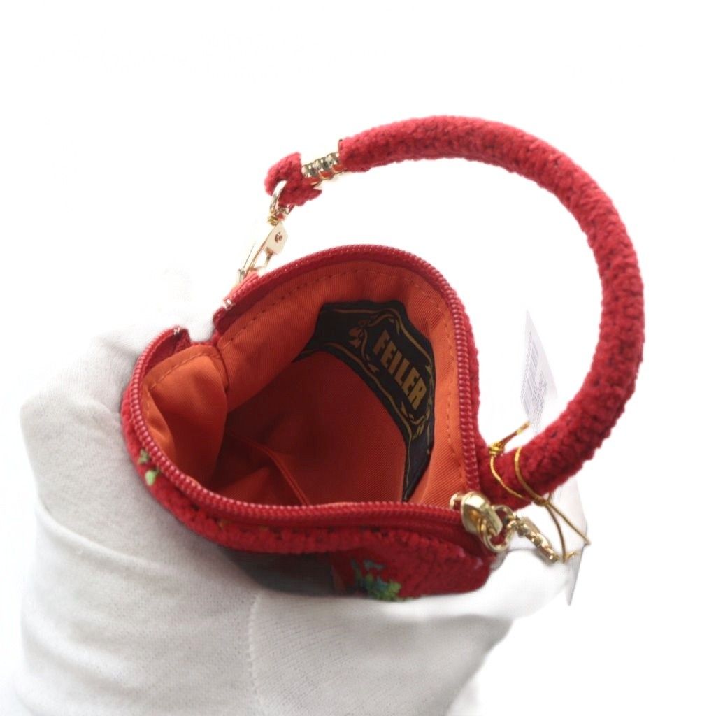 フェイラー FEILER ハイジ サイドポーチ 赤 レッド - メルカリ