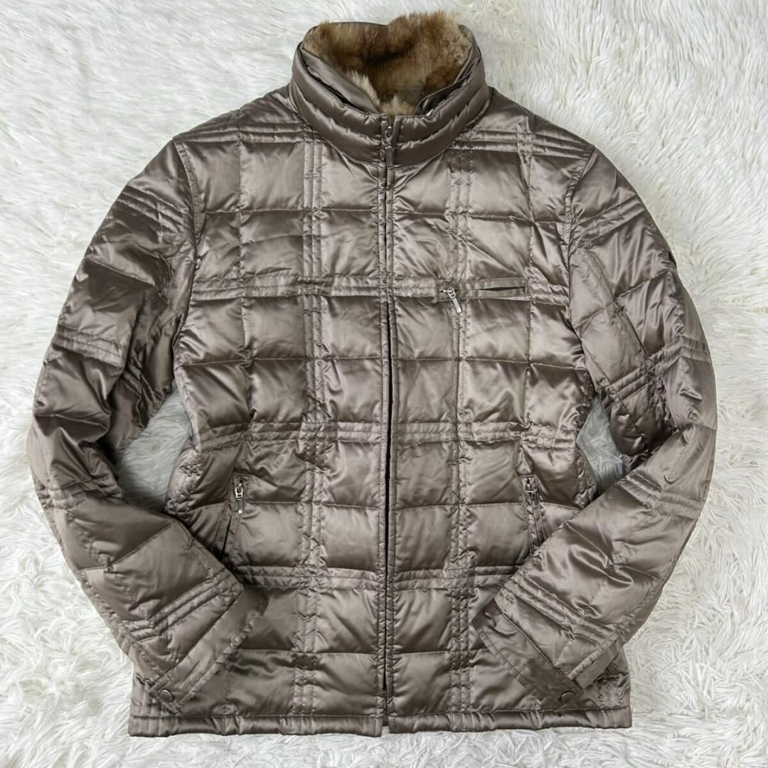 美品/M】BURBERRY BLACK LABEL バーバリーブラックレーベル ダウン