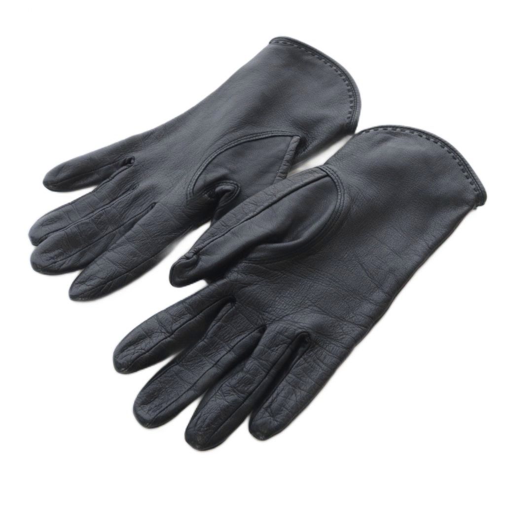 ユナイテッドアローズ UNITED ARROWS レザーグローブ 手袋 黒 - メルカリ