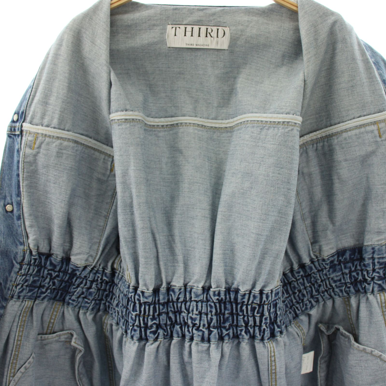サードマガジン THIRD MAGAZINE 12OZムラ糸デニムジャケット Gジャン