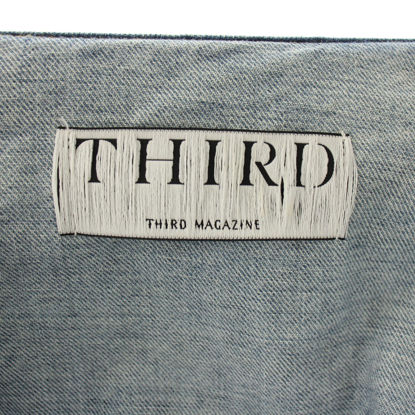 サードマガジン THIRD MAGAZINE 12OZムラ糸デニムジャケット Gジャン