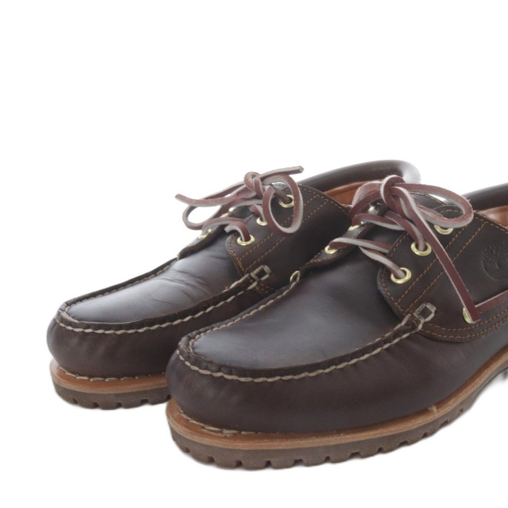 美品 Timerland 3eye 25cm ティンバーランド Timberland 3-EYE CLASSIC LUG デッキシューズ