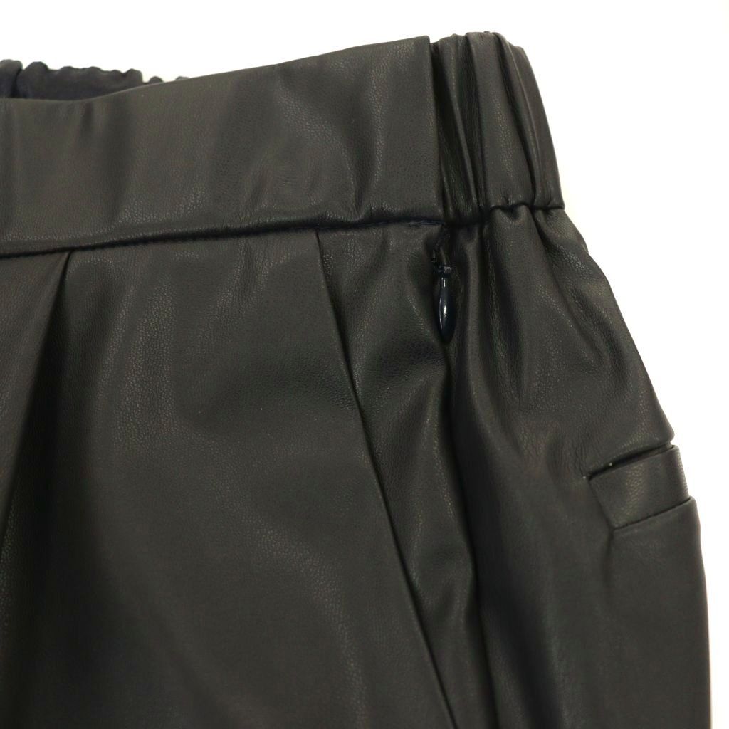 ヨリ yori シロコン shirocon 25AW ロイヤルレザーパンツ ストレート