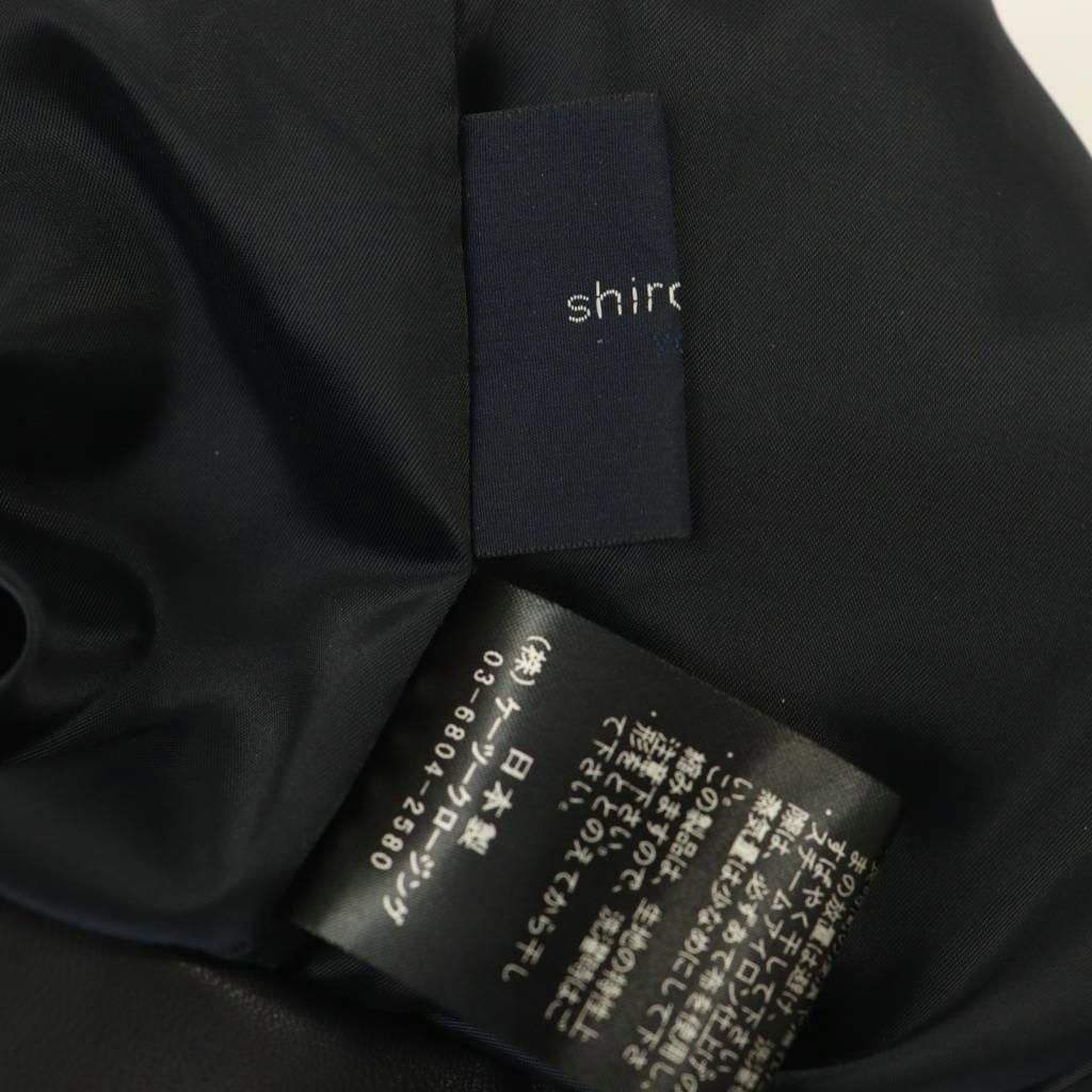 ヨリ yori シロコン shirocon 25AW ロイヤルレザーパンツ ストレート