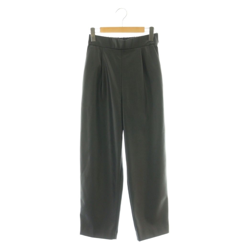 ヨリ yori シロコン shirocon 25AW ロイヤルレザーパンツ ストレート