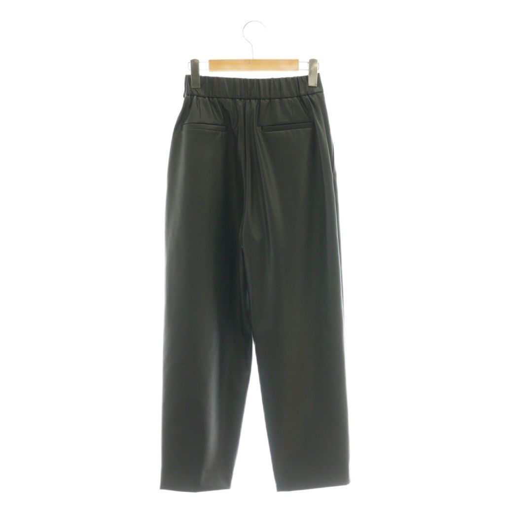 ヨリ yori シロコン shirocon 25AW ロイヤルレザーパンツ ストレート