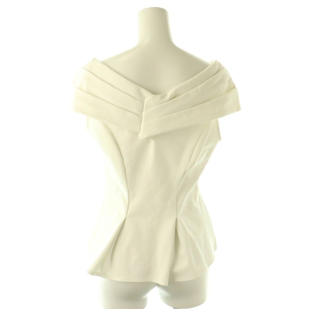 ハーリップトゥ Her lip to Shawl Peplum Topトップス カットソー S