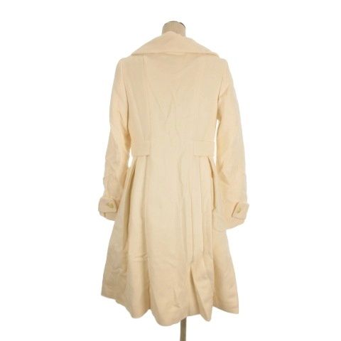 ハロッズ Harrods アンゴラ ウール コート 1 アイボリー □TC - メルカリ