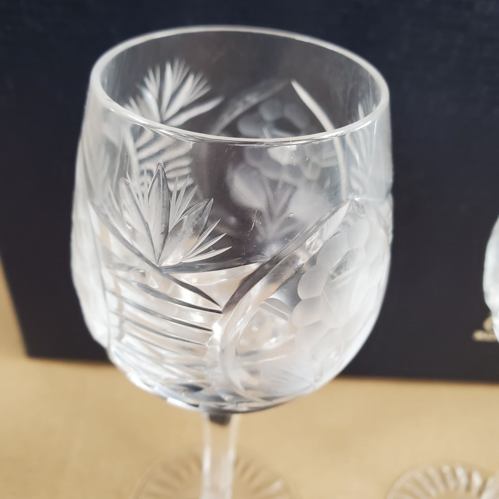 ドレスデンクリスタル Lausitzer Glas ペアグラス - メルカリ