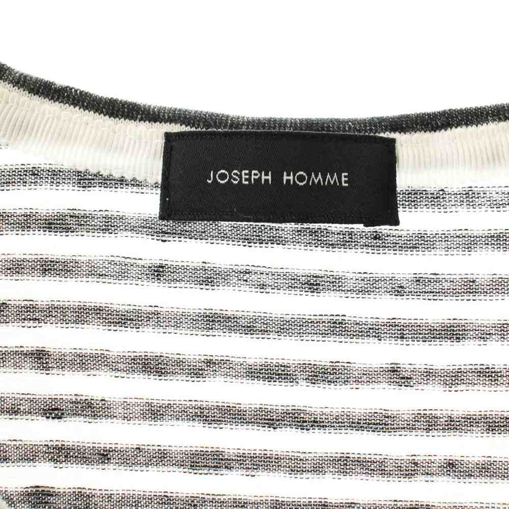 ジョセフオム JOSEPH HOMME ジョゼフオム ボーダーVネックS/S