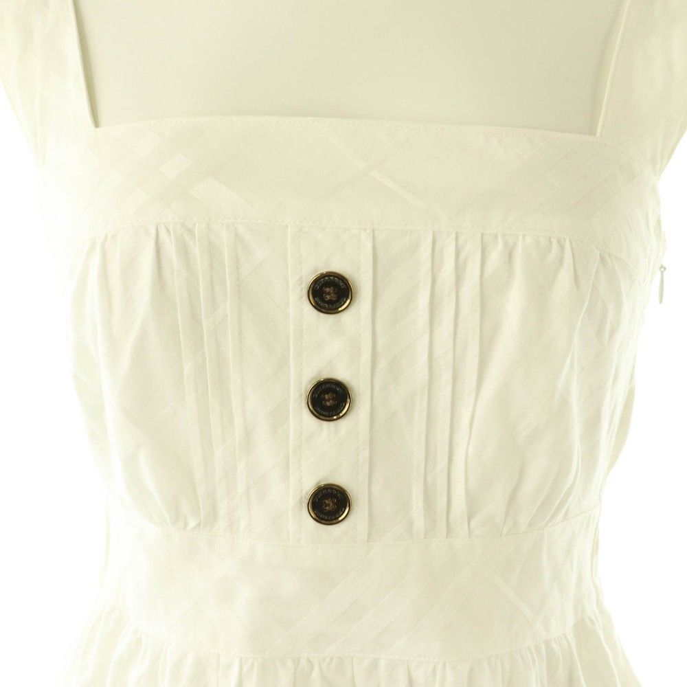 バーバリーブルーレーベル BURBERRY BLUE LABEL フロントボタン