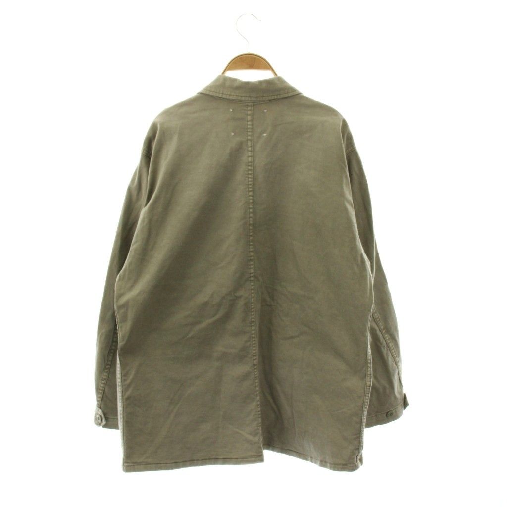 アッパーハイツ upper hights ARMY THE SANDY ミリタリーシャツ