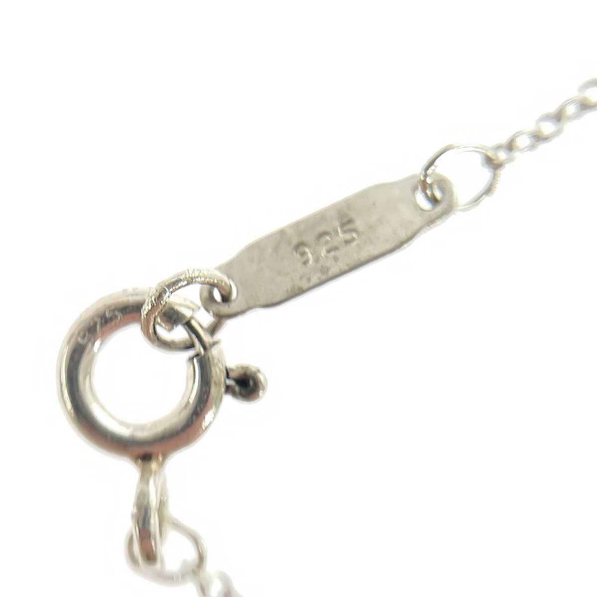 良好 TIFFANY&Co. ティファニー ハートキー SVネックレス シルバー