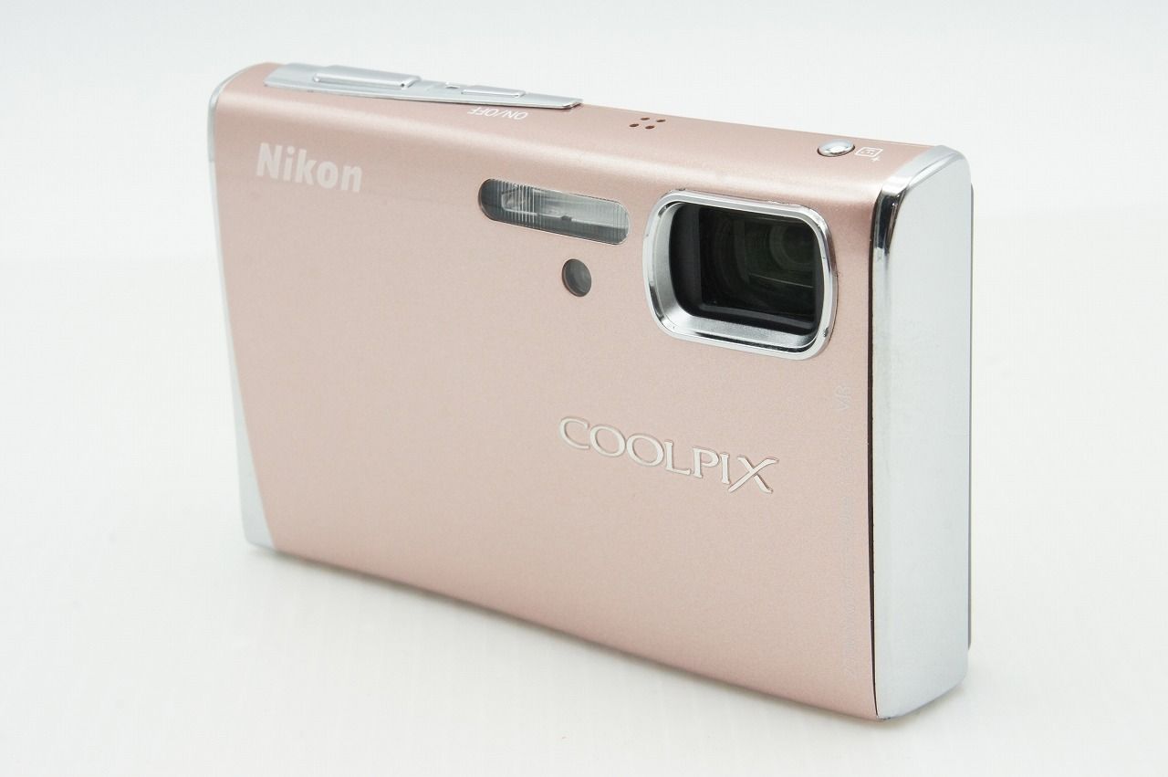 美品 Nikon ニコン COOLPIX S52 コンパクトデジタルカメラ コーラル