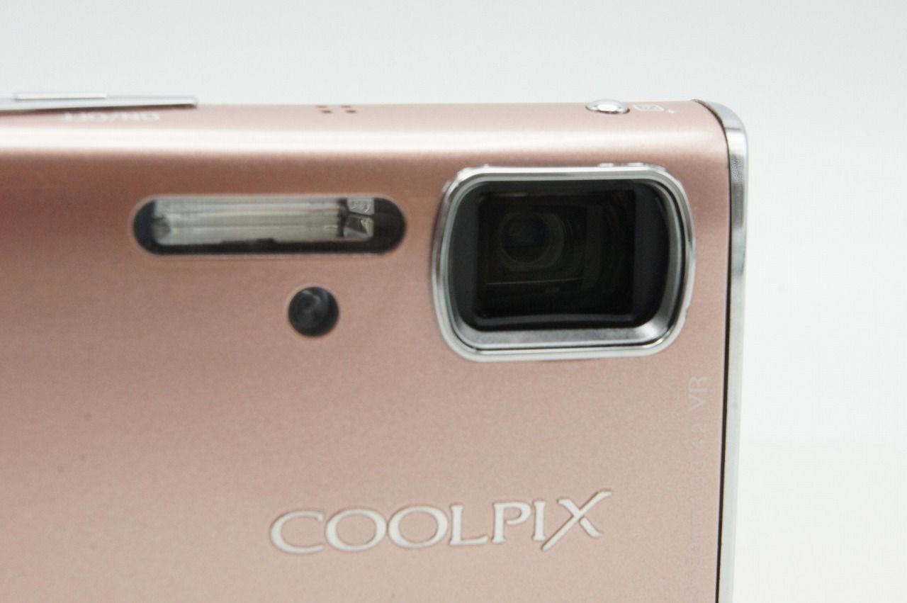 美品 Nikon ニコン COOLPIX S52 コンパクトデジタルカメラ コーラル