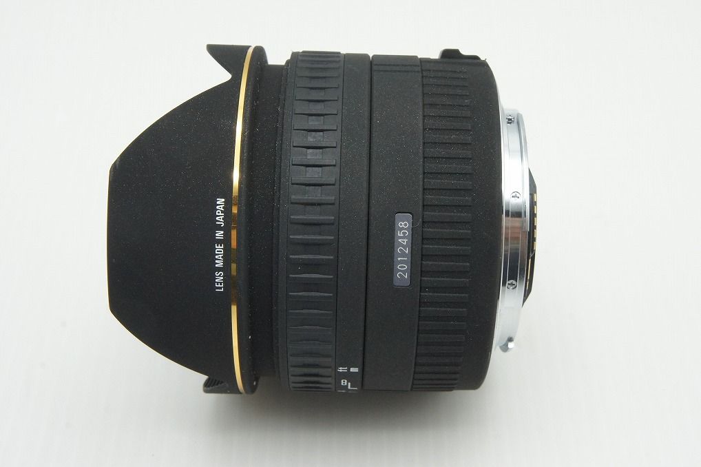 良品 SIGMA シグマ 15mm F2.8 EX FISHEYE 180° Canon キヤノン EF