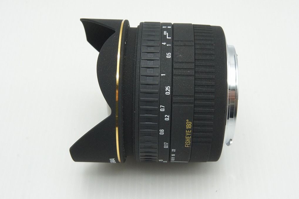 良品 SIGMA シグマ 15mm F2.8 EX FISHEYE 180° Canon キヤノン EF
