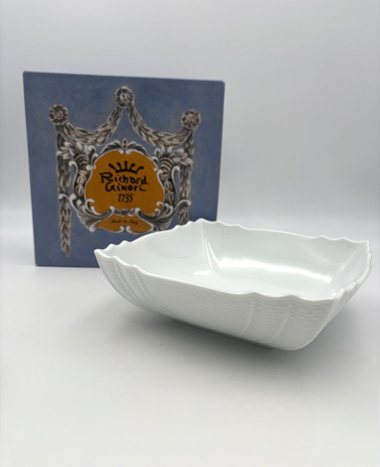 未使用保管品 Richard Ginori リチャードジノリ ベッキオホワイト