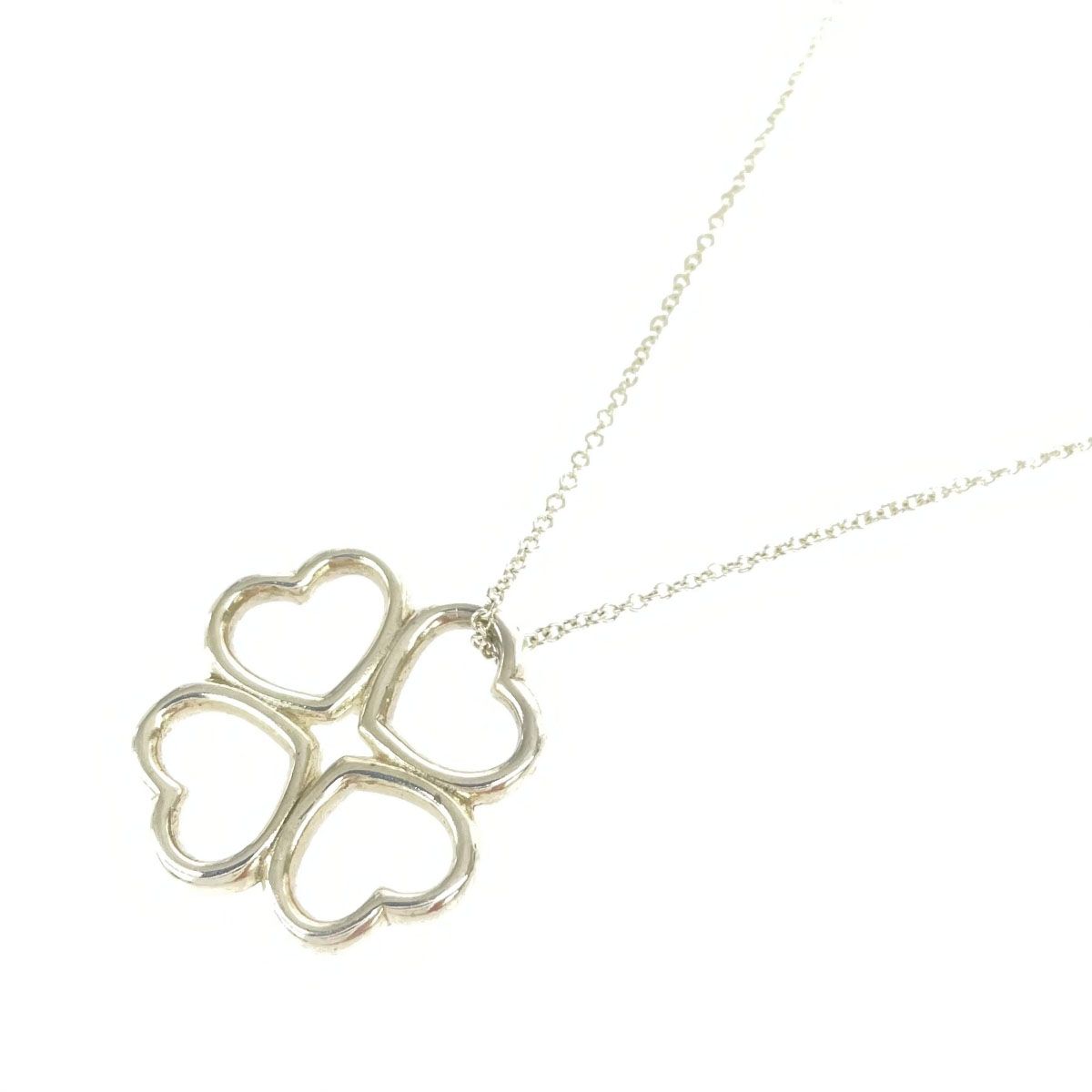 TIFFANY&Co ティファニー オープンクローバー ピアス シルバー