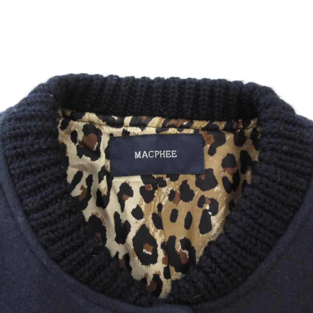 マカフィー MACPHEE トゥモローランド スタジャン ブルゾン 裏地