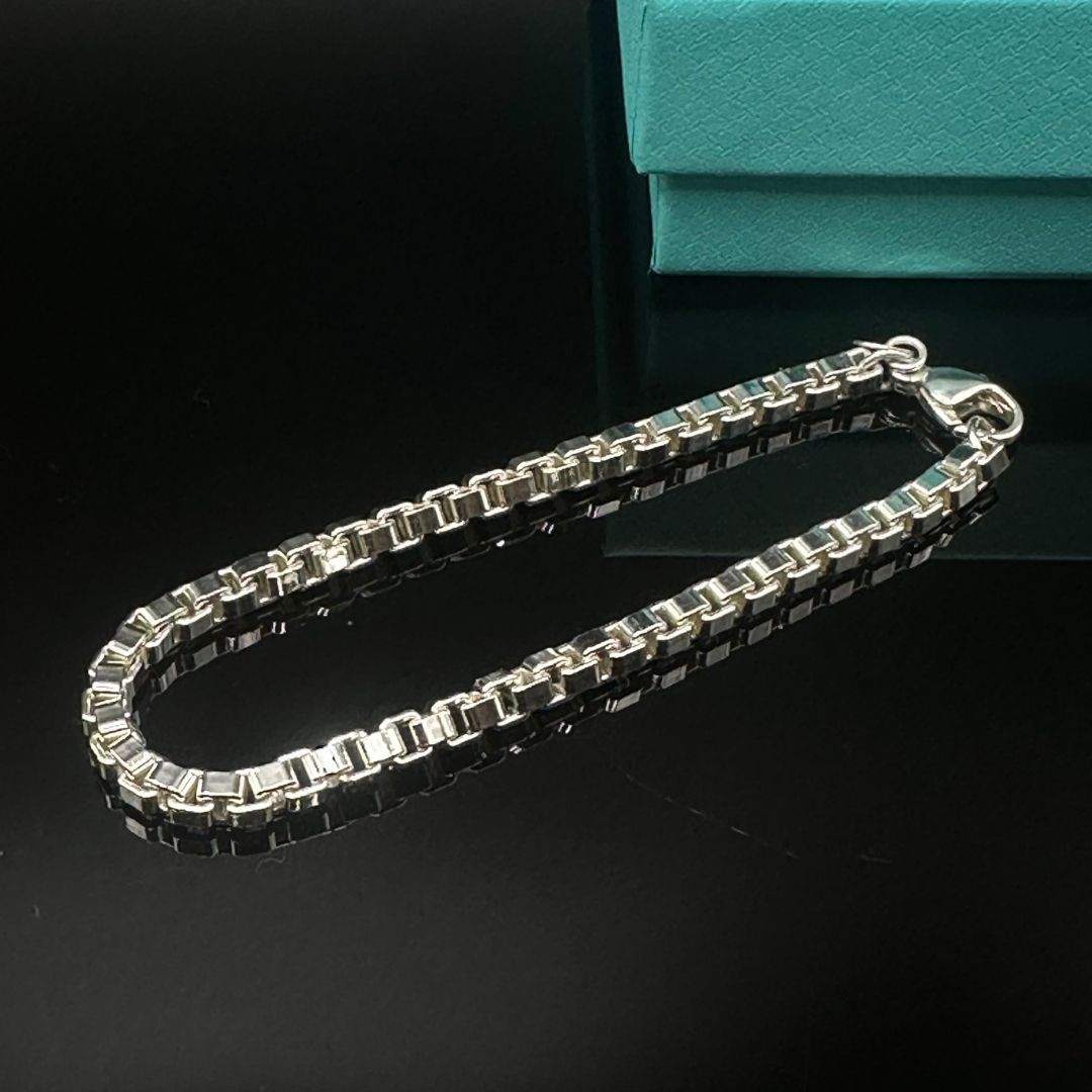 美品】Tiffany & Co ベネチアン ブレスレット SV925 - メルカリ
